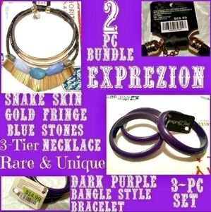 🆕2 Pc Jewelry Bundle Necklace & Bracelet